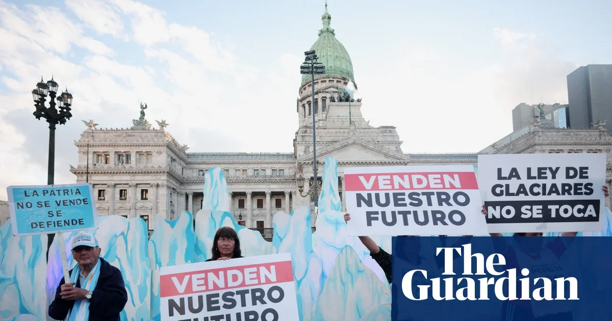 Argentina approves glacier mining bill amid environmental protests