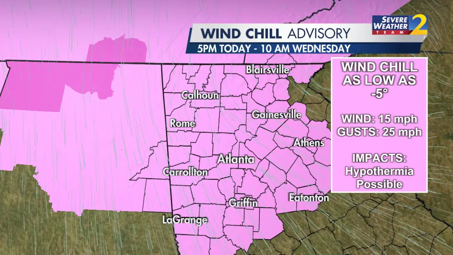 "Arctic Blast Brings Record Cold and Snow to North Georgia, Urgent Energy Conservation Advised"