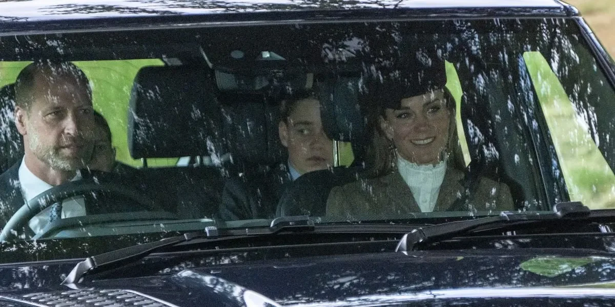 Royal Balmoral Church Outing: William and Catherine Bring George, Charlotte and Louis to Service with King and Queen