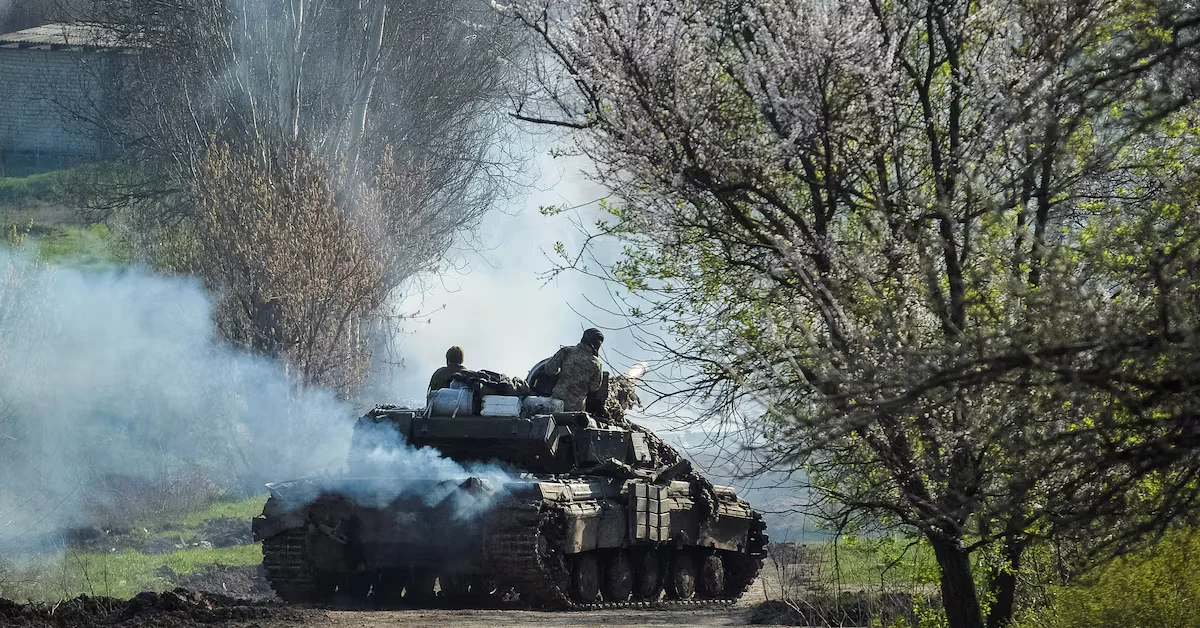 Bakhmut: A City in the Crossfire of War.