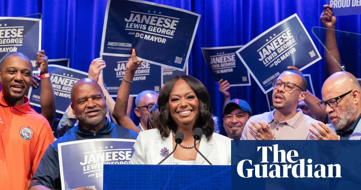 Janeese Lewis George poised to become DC's next mayor after primary victory