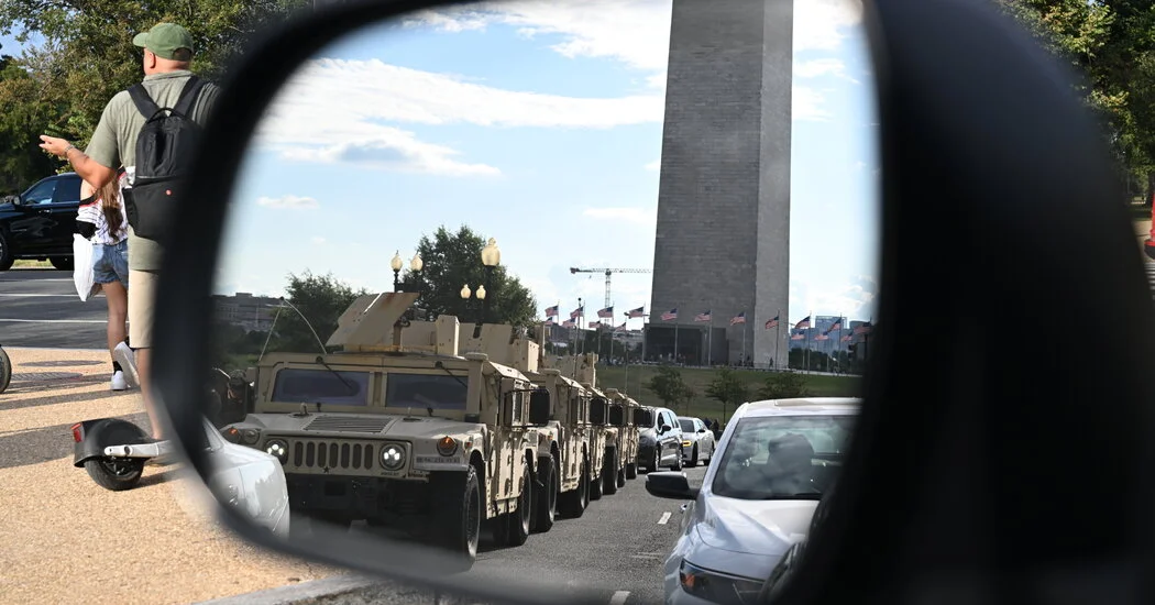 National Guard Deployed in DC Amid Trump-Led Law Enforcement Efforts