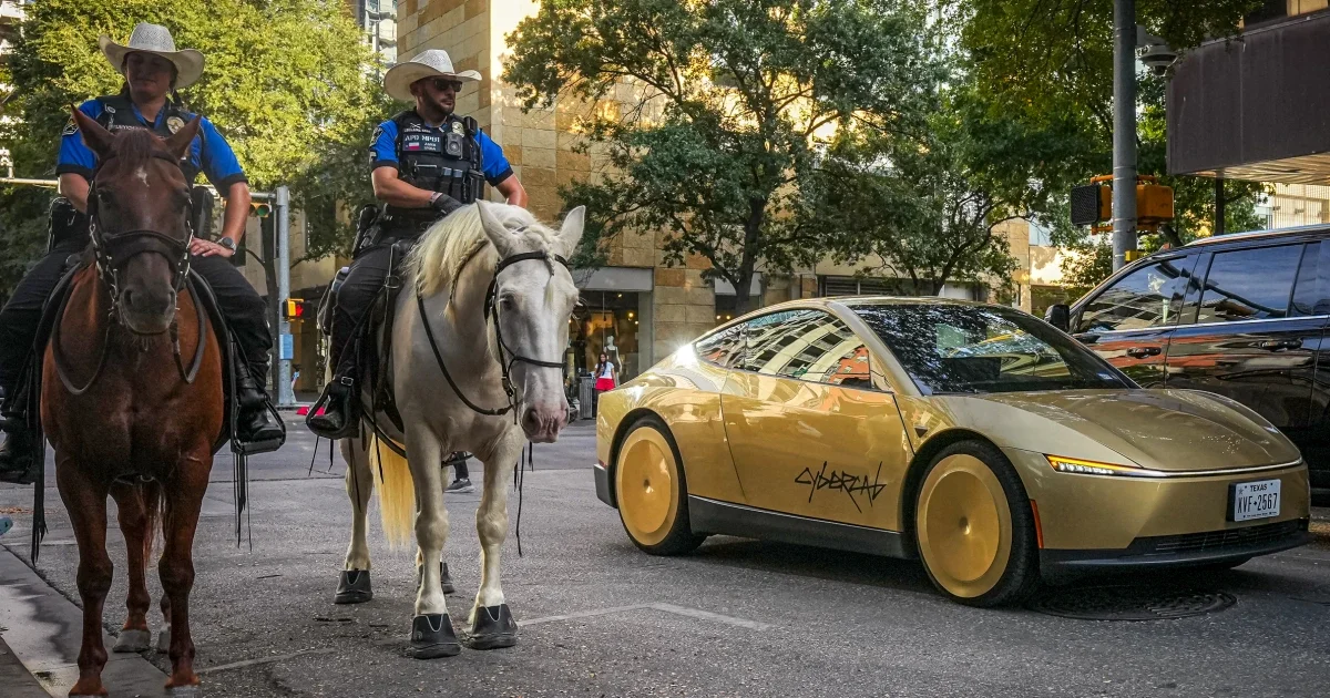 Austin firefighters question safety of steering-wheel-free Tesla Cybercab