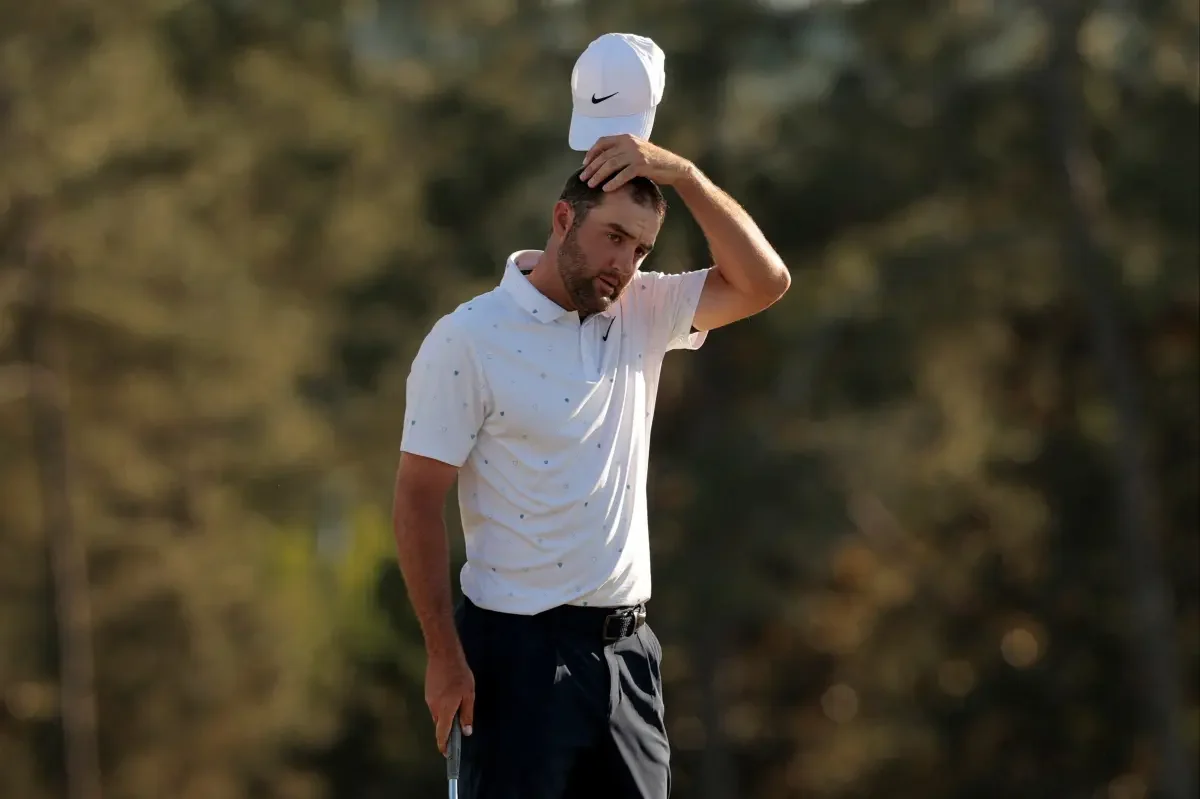 Scheffler blames softened Masters greens for missed green jacket chance