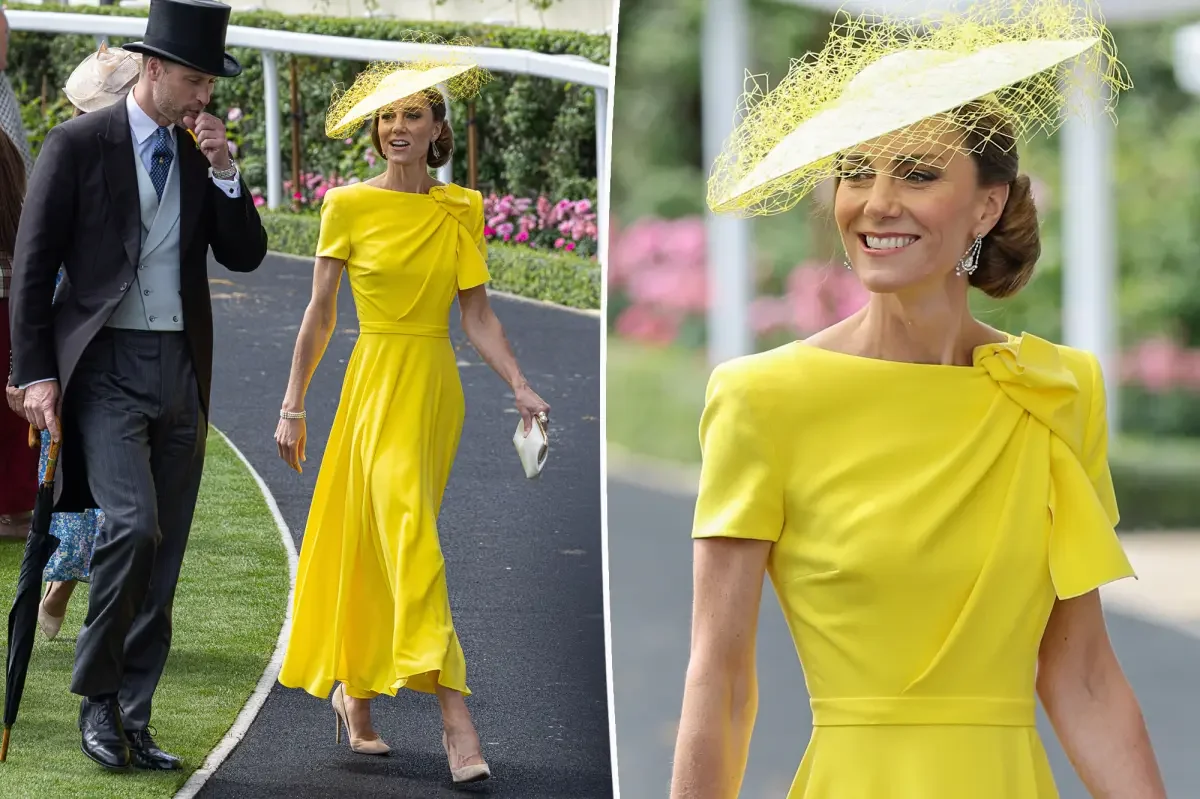 Sunlit Ascot Moment: Kate Middleton Shines in Yellow at Royal Ascot 2026