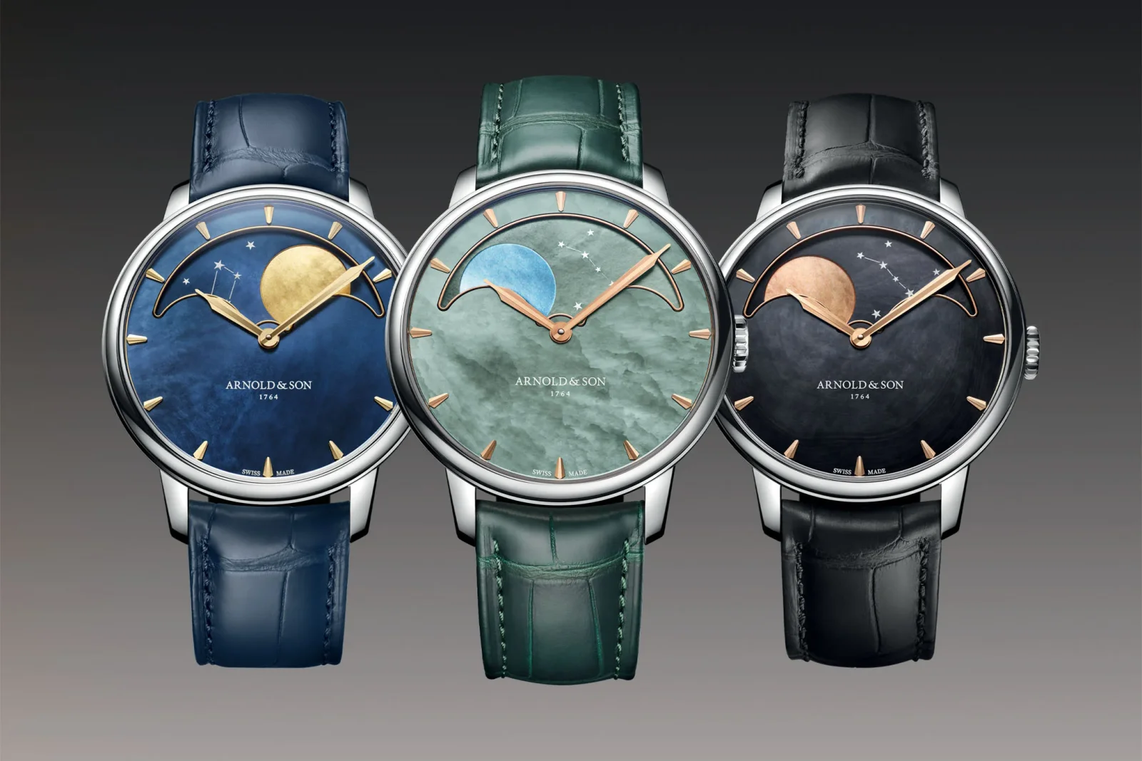 Celestial Hues: Arnold & Son Introduces the Colours of the Moon Editions