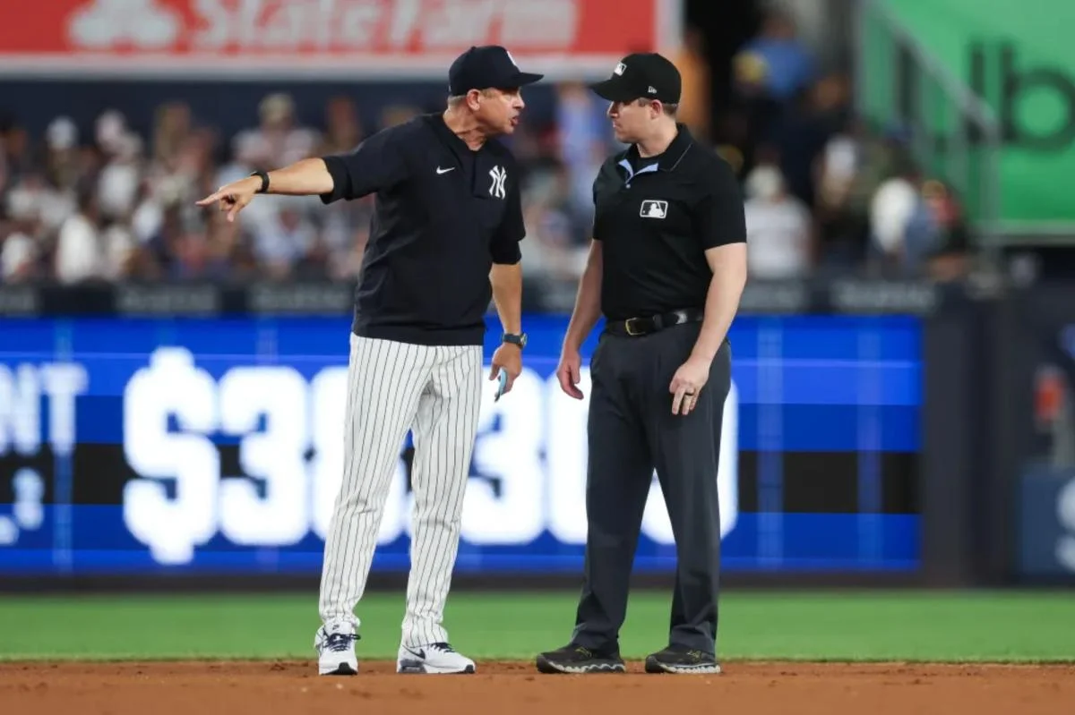 Boone ejected after fiery dispute over Varsho catch in Yankees’ 5-4 win