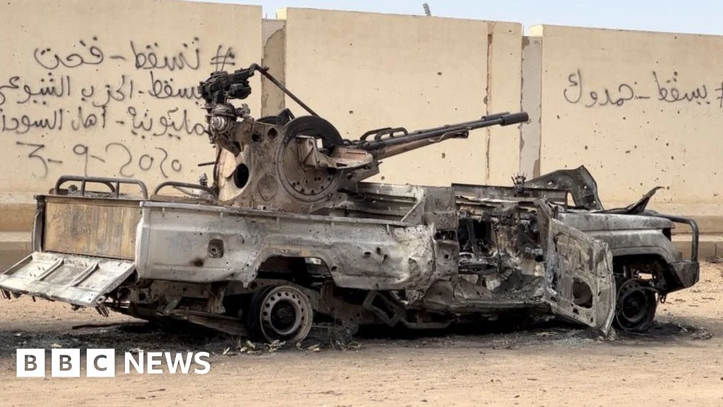 Sudanese flee war-torn homes in search of safety.