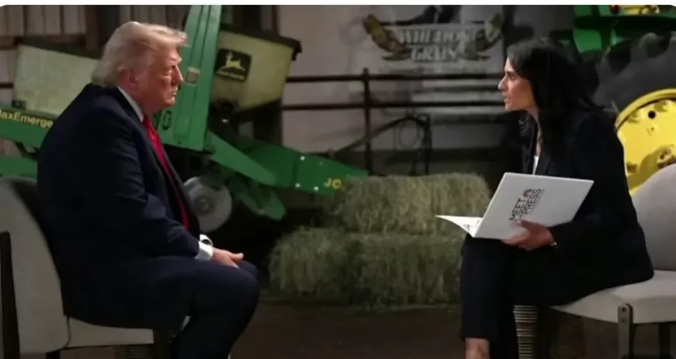 Trump Walks Off Meet the Press Interview During Fiery Election Claims Exchange