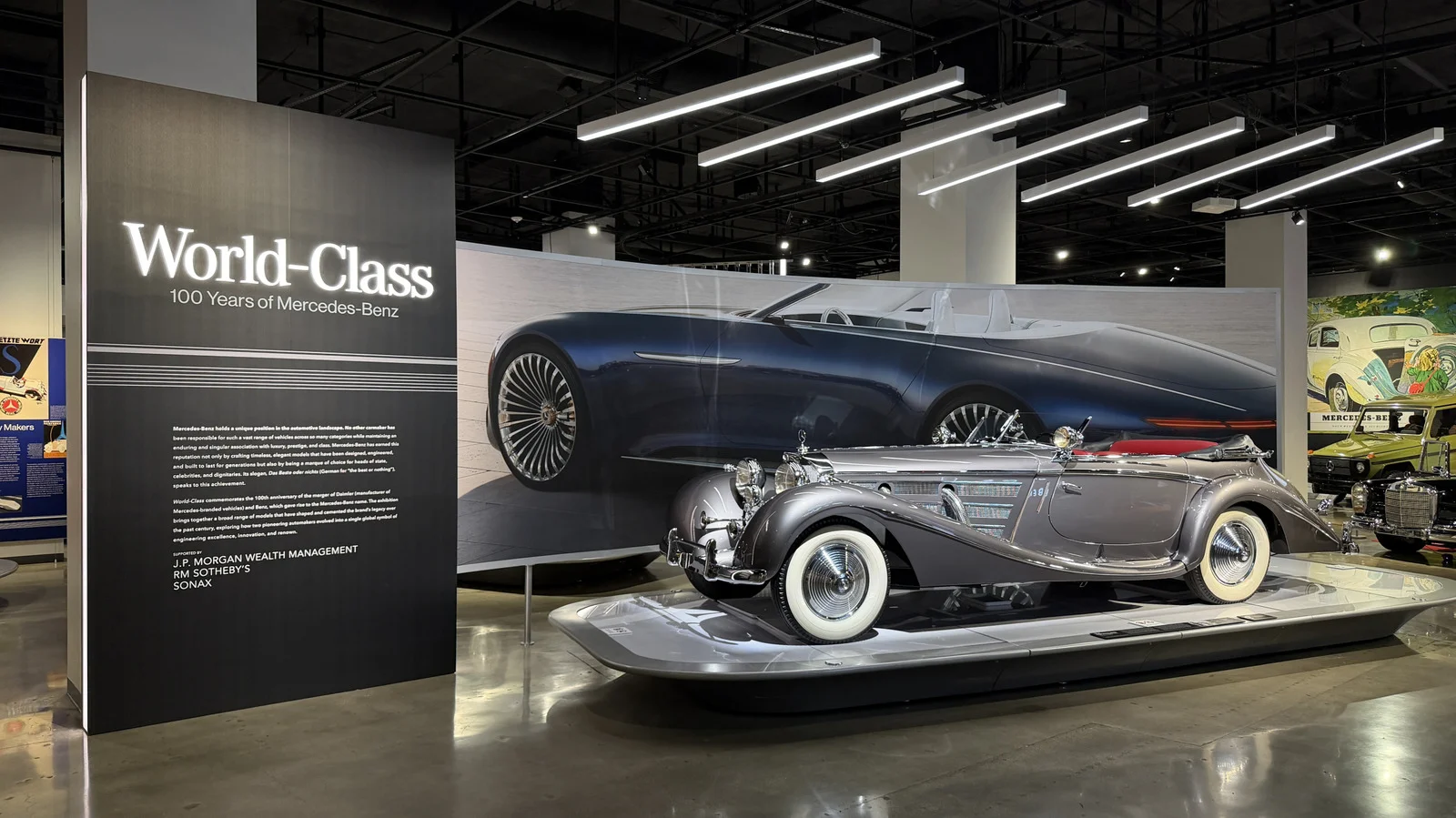 Petersen’s World-Class Mercedes Exhibit Caps 100-Year History With Rare Cars