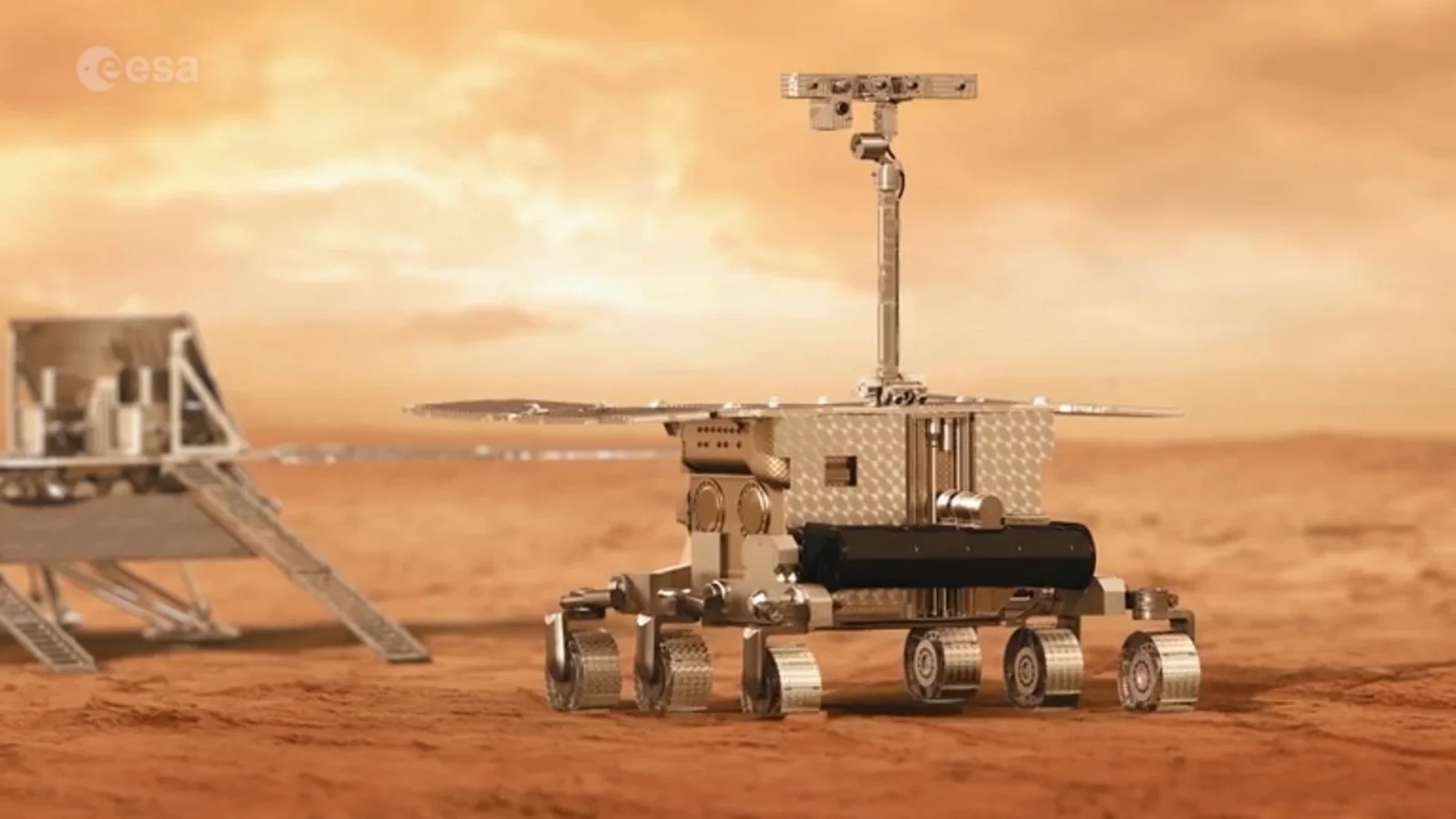 SpaceX set for 2028 launch of Europe’s Rosalind Franklin Mars rover