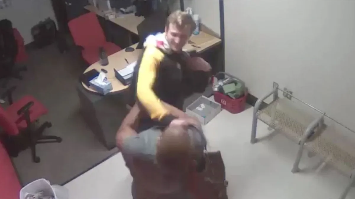Target Security Guard Punches Woman Demanding Reparations