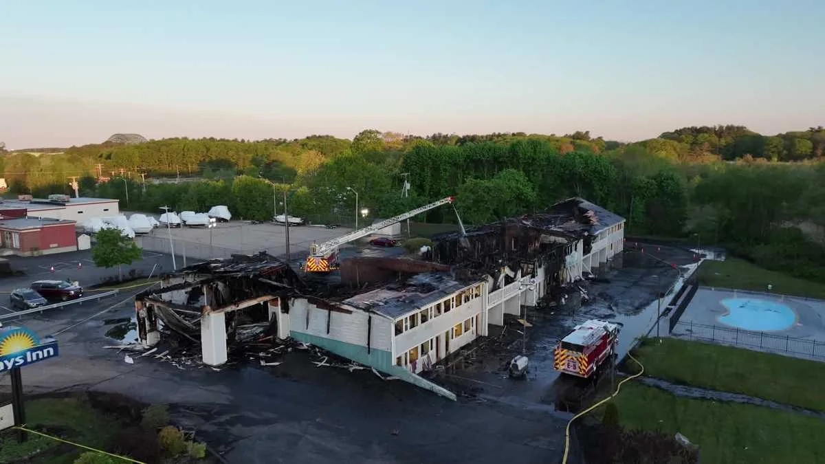Investigation underway after fatal hotel fire in Kittery, Maine.