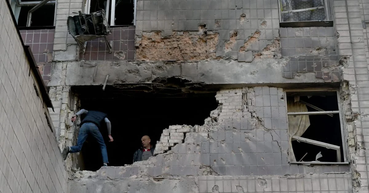 Kyiv suffers largest drone attack in ongoing conflict with Russia.