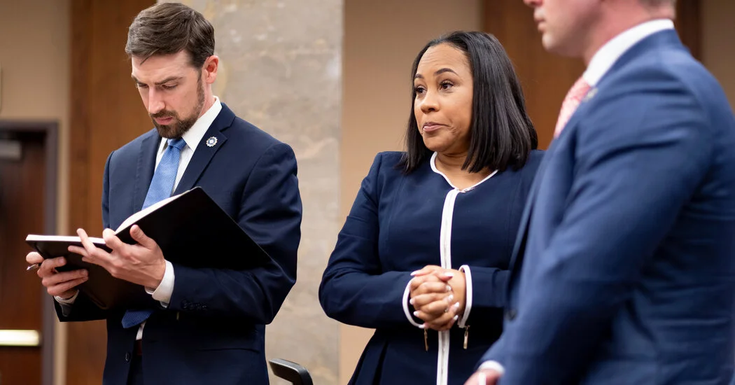 Georgia prosecutor hints at August timeline for Trump charges and potential targets.