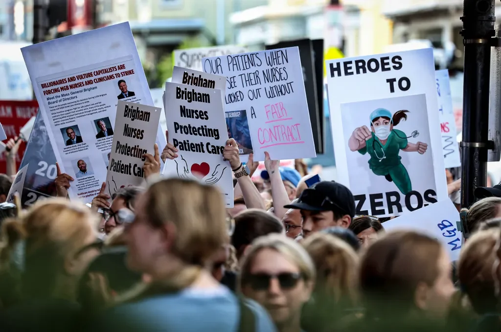 Pay Gap Takes Center Stage as Brigham Nurses Strike