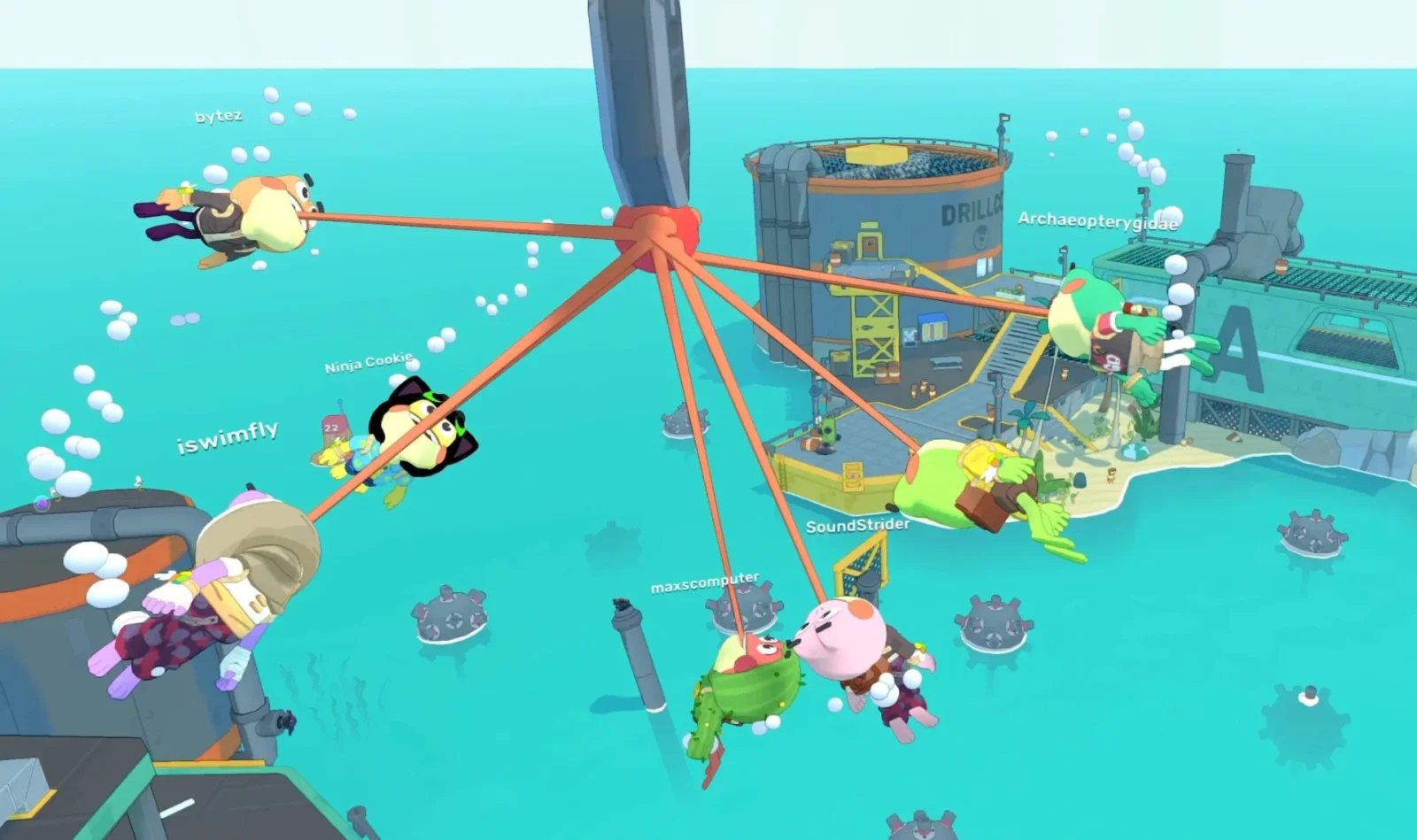 Big Hops Dives Into Chaos With 8-Player Co-Op on Steam
