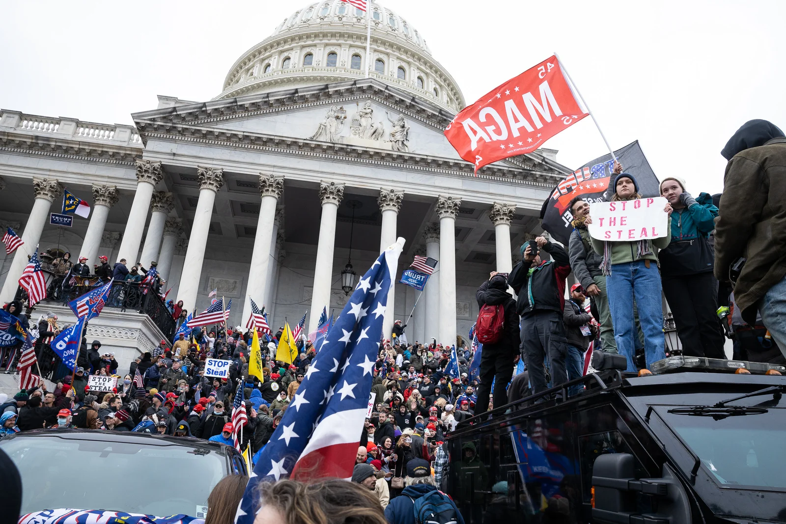 Capitol Police and House GOP clash over Jan. 6 footage review.