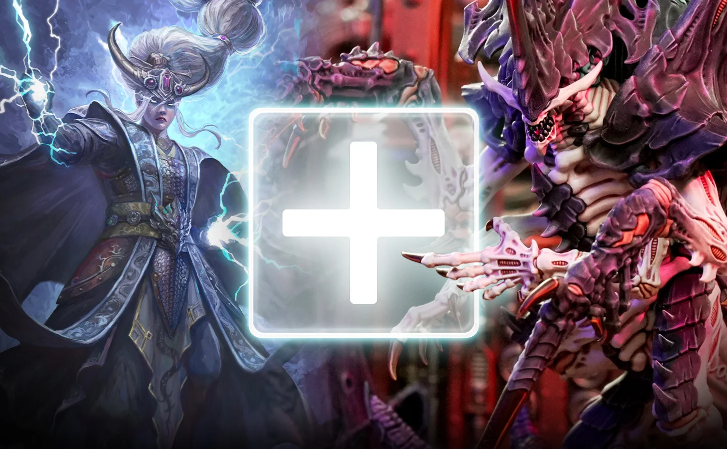 C'tan shards clash with Tyranids on Warhammer TV this week