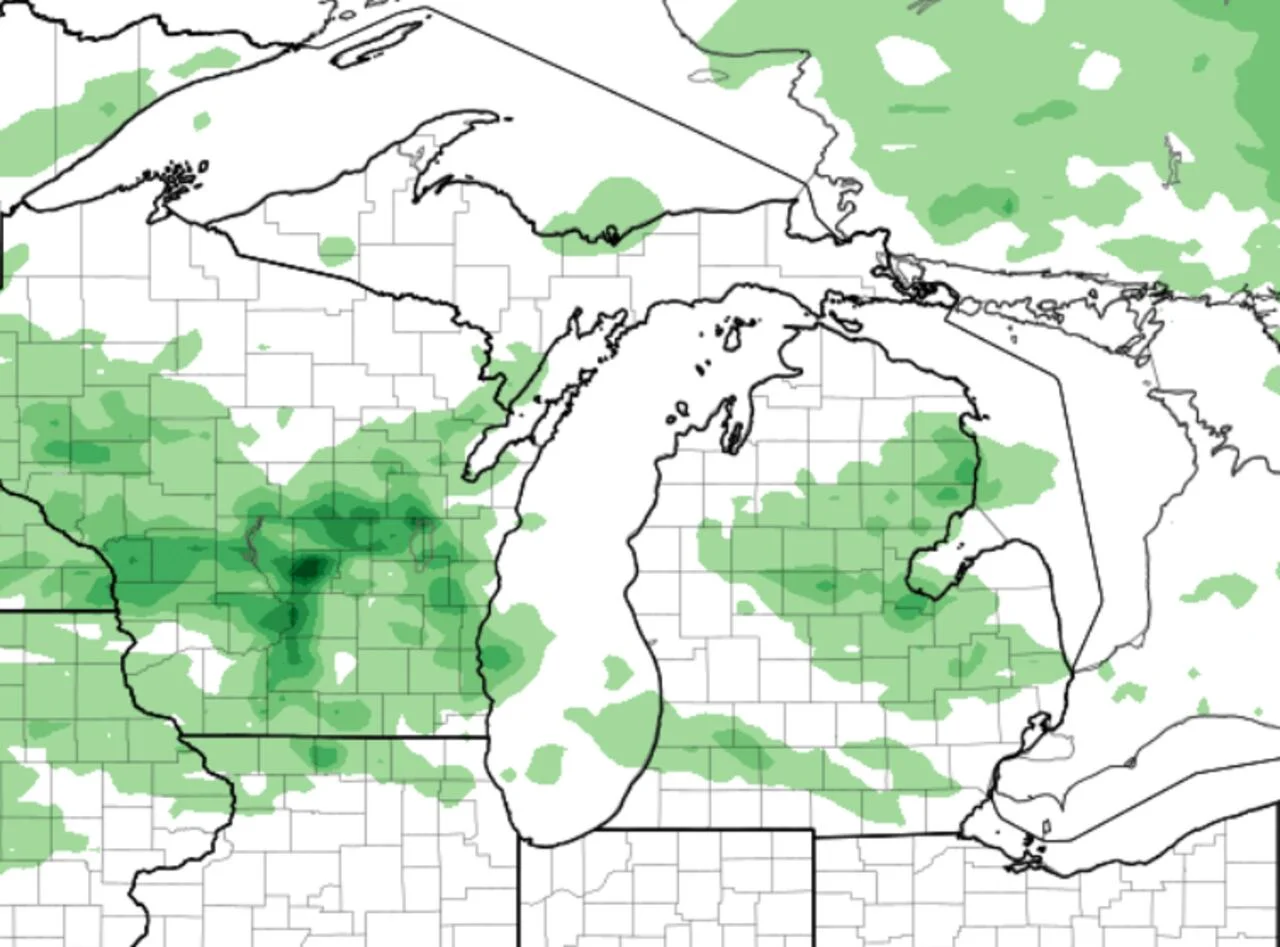 Cooler Temperatures and Dry Conditions Expected in Michigan This Week
