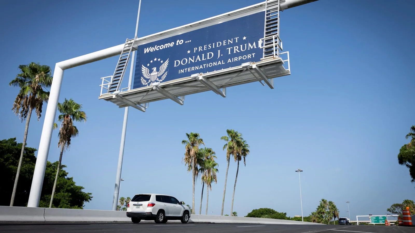 President Donald J. Trump International Airport Debuts in Palm Beach