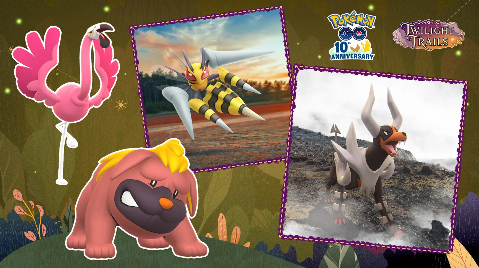 Maschiff Arrives, Shiny Flamigo Debuts, and Super Megas Arrive in Pokémon GO Mega Squads