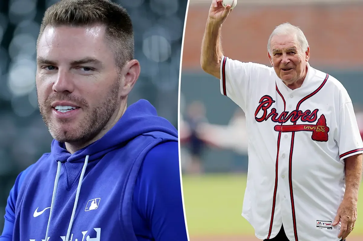 Freddie Freeman honors Bobby Cox as Dodgers face Braves