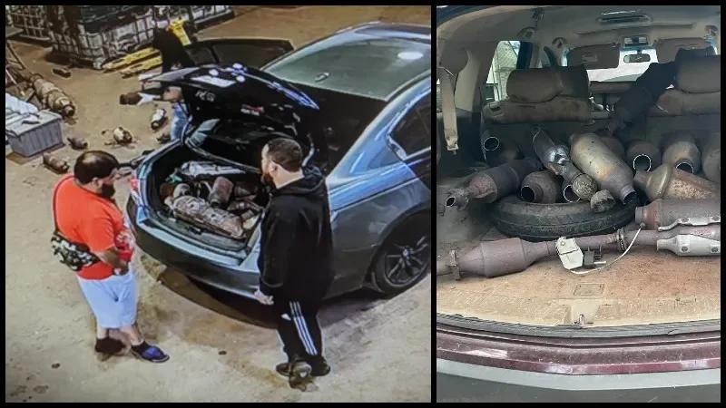FBI busts catalytic converter theft ring in Massachusetts and New Hampshire.