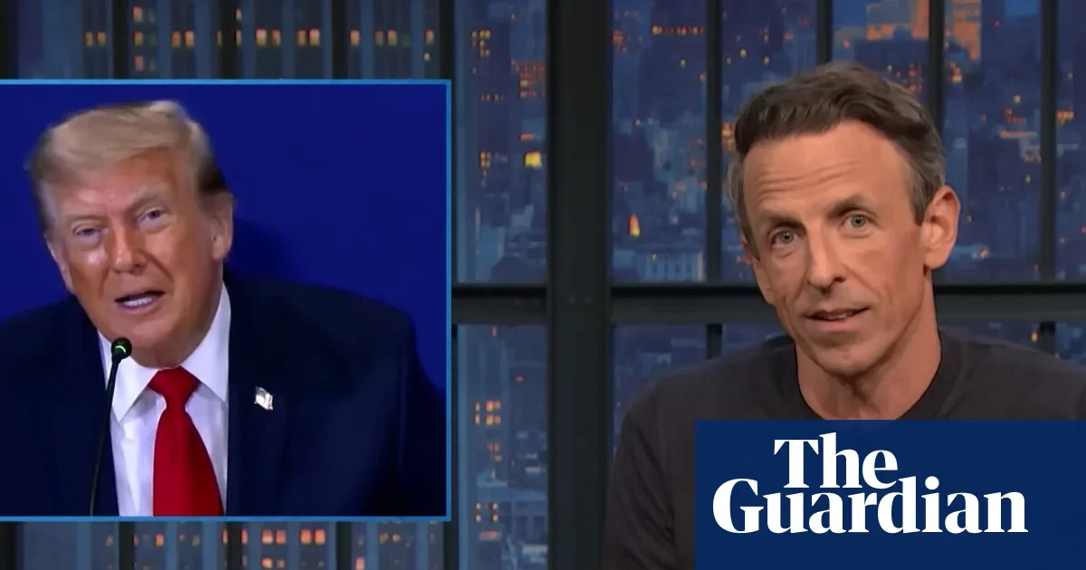 Meyers skewers Trump 2.0's magnet obsession and the politics of distraction