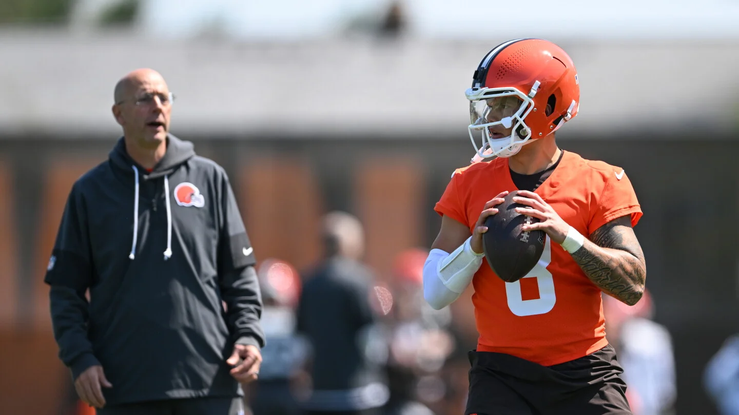 Dillon Gabriel lands No. 6 as Browns push for roster spot