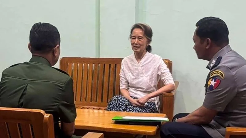 Myanmar taps house arrest for Suu Kyi as junta signals limited political concessions