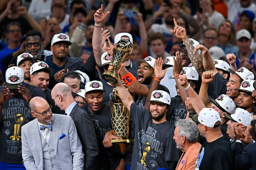 Knicks Clinch Title, Brushing NBA History With Finals MVP Brunson