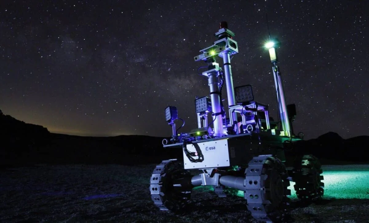 ESA Eyes Laser-Driven Moon Rover to Probe Ice in Permanently Shadowed Craters