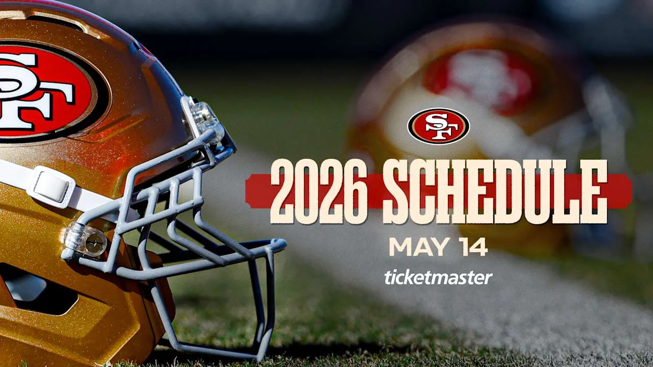49ers to Open 2026 in Melbourne as NFL Reveals Schedule May 14
