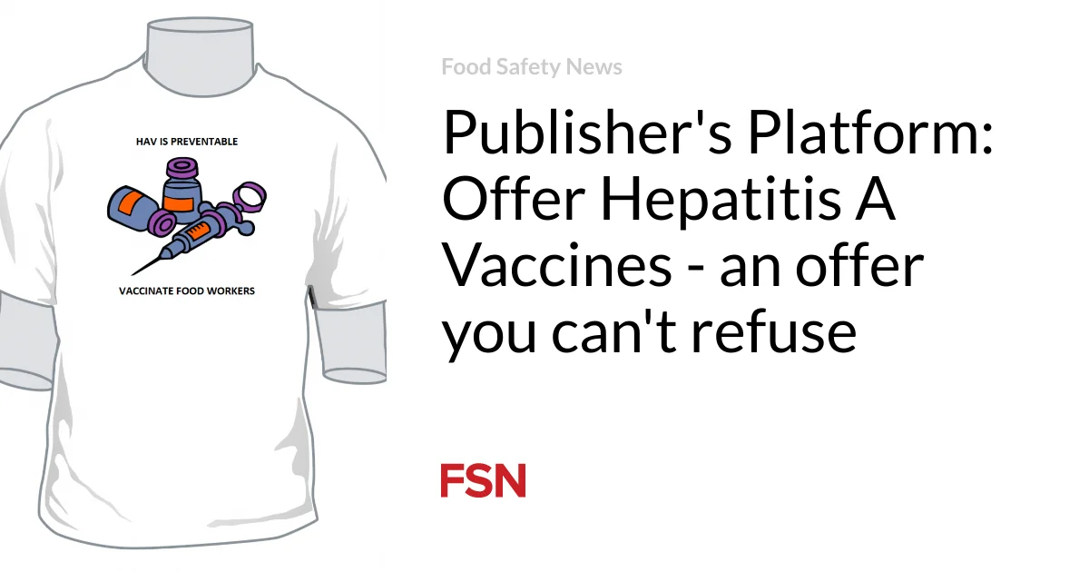 "Protect Yourself: Get Hepatitis A Vaccine Now"