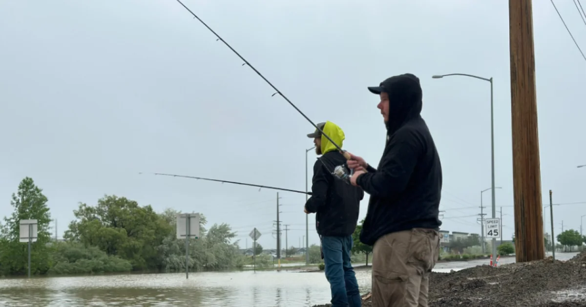 Floods cause road closures in Billings.