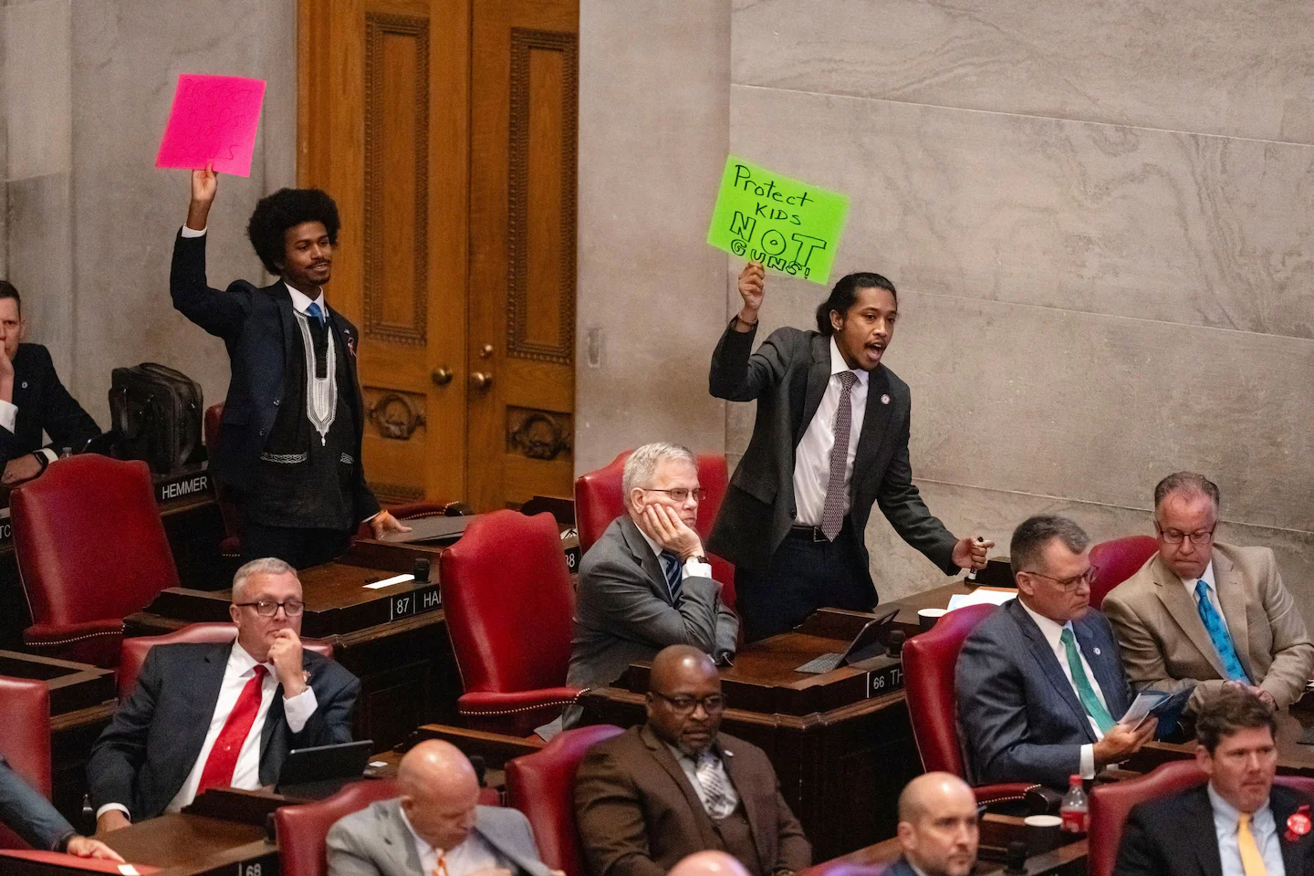 Tennessee Lawmakers Clash Over Gun Control, Package Delivery, and Political Games