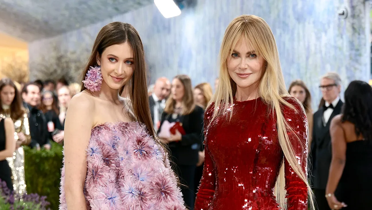 Kidman Lights Up Met Gala 2026 in Red Chanel With Her Daughter