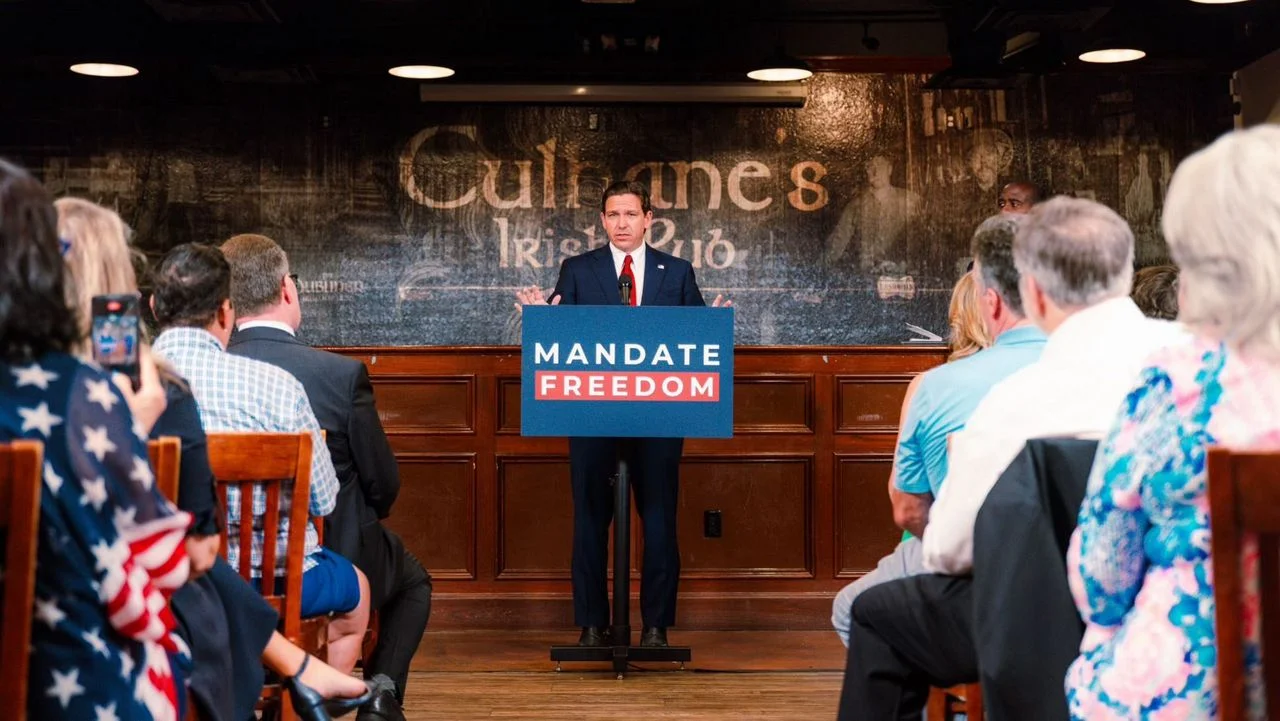 "DeSantis and Ladapo caution against COVID restrictions and vaccine mandates"