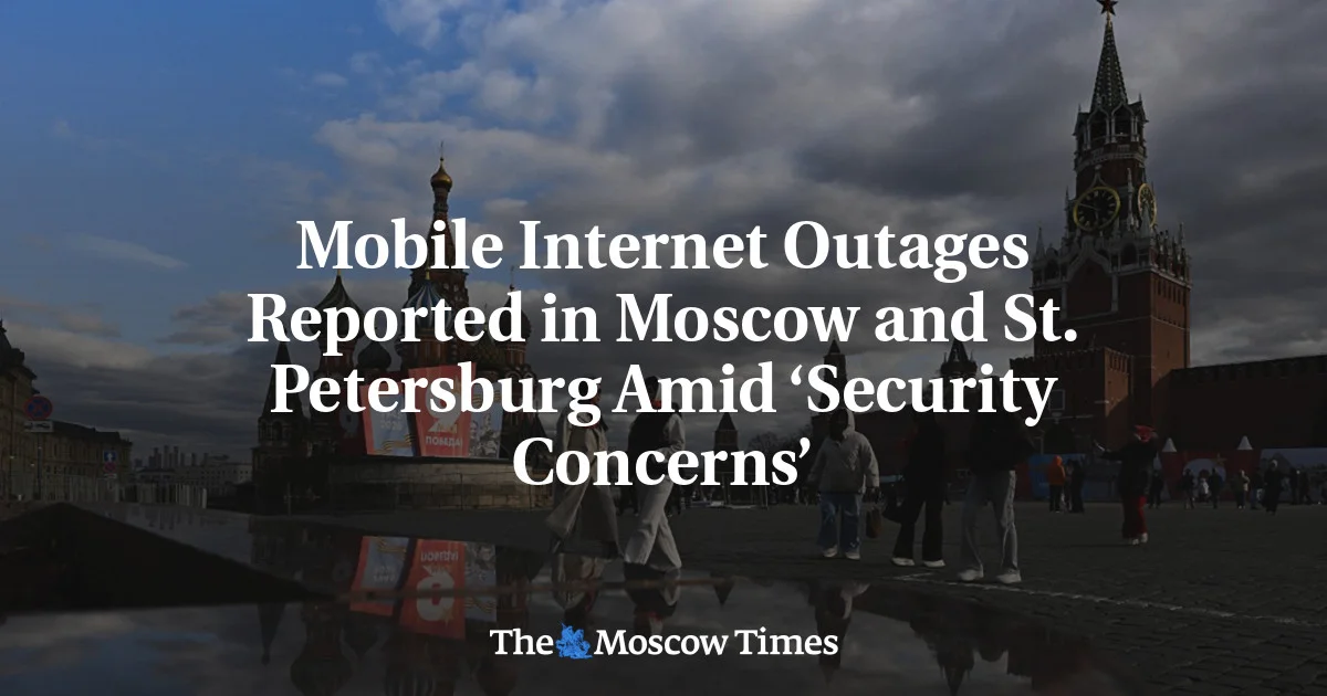 Capitals Hit by Mobile Internet Outages Ahead of Victory Day Security Push