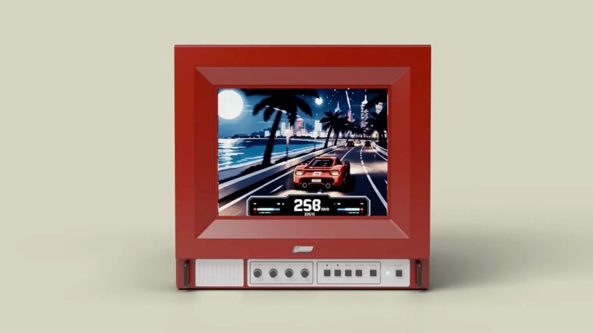 Compact 4:3 Retro Monitor Preps for Kickstarter Debut