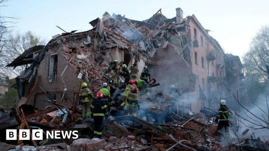 Seven dead as Russia mounts large-scale strikes across Ukraine
