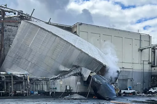 Washington paper mill tank rupture leaves 11 dead, 9 missing