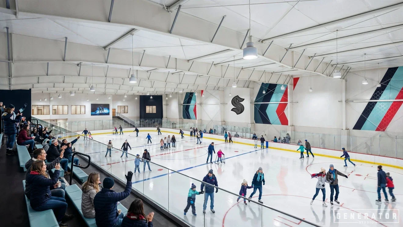 Kraken, Kirkland unveil $60M Eastside iceplex with two rinks and community hub