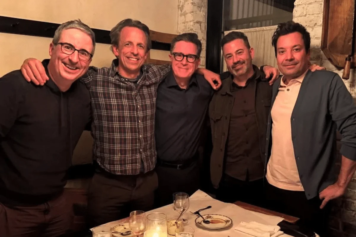 Colbert Hosts a Strike Force Five Reunion on The Late Show