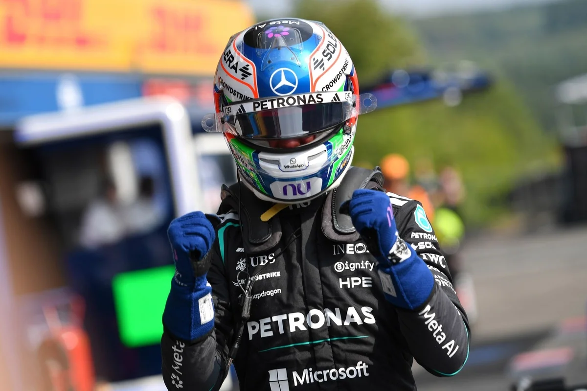 Antonelli nets Spa pole as Verstappen stunned by Mercedes lockout