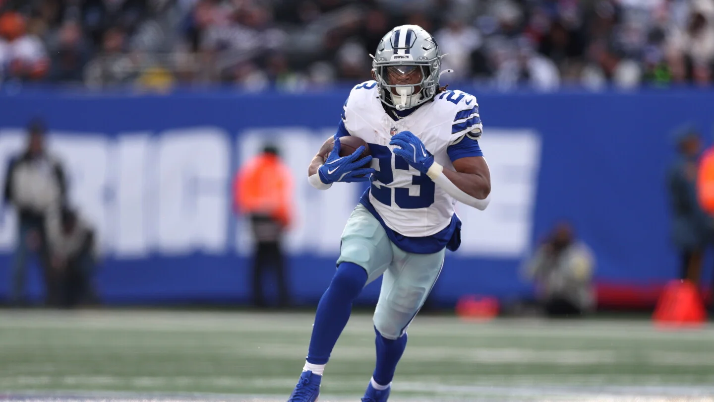 Cowboys part ways with 2025 fifth-round RB Jaydon Blue as roster settles