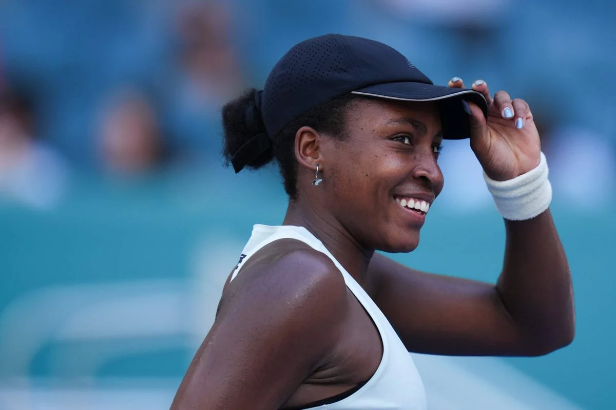 Gauff defends natural hair amid Miu Miu shoot backlash