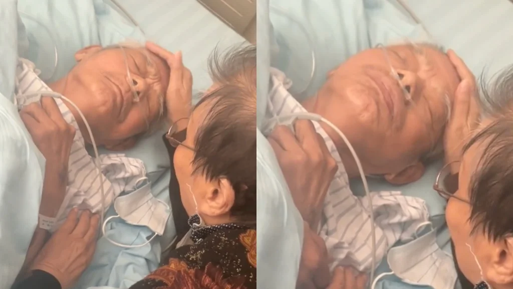 "Woman's Heartbreaking Farewell to Dying Husband Touches Millions"