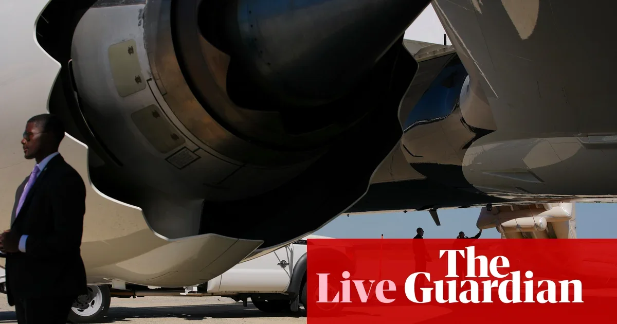 Emergency slide delay slows Trump’s trip to Dallas GOP convention on Qatar gift plane